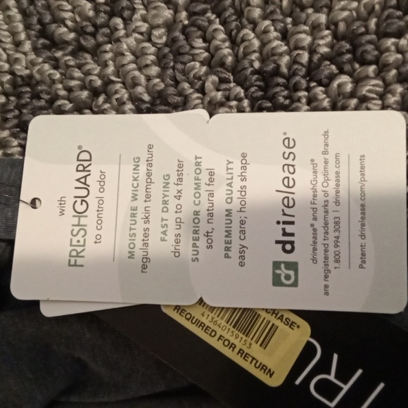 Fox Blue Short Sleeve Tee with Logo Dryrelease Freshguard Mens XXL - Picture 6 of 9